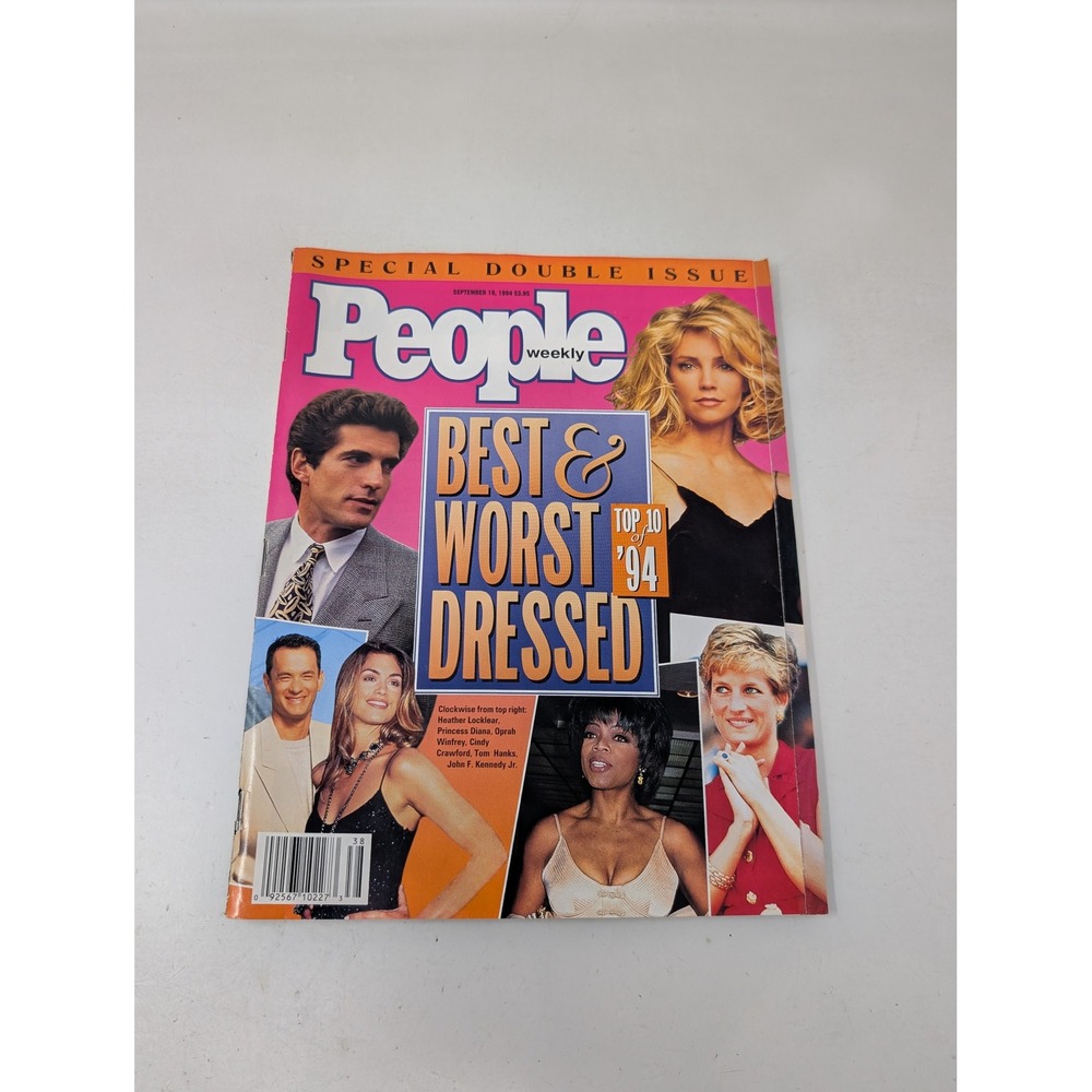 People Sept 19 1994 Princess Diana Oprah Winfrey JFK Jr Best Worst Dressed‎